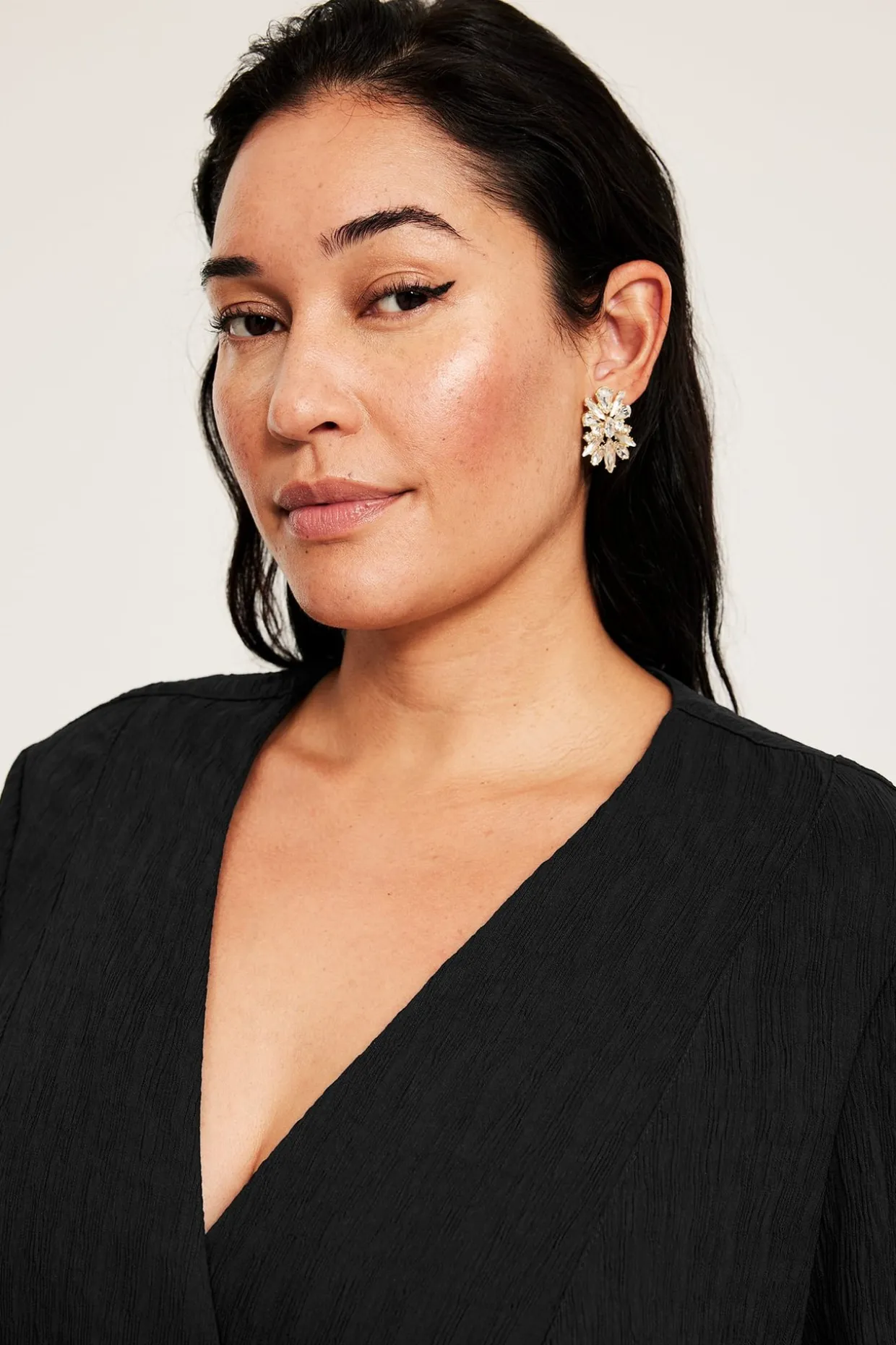 Blazer med knytebånd