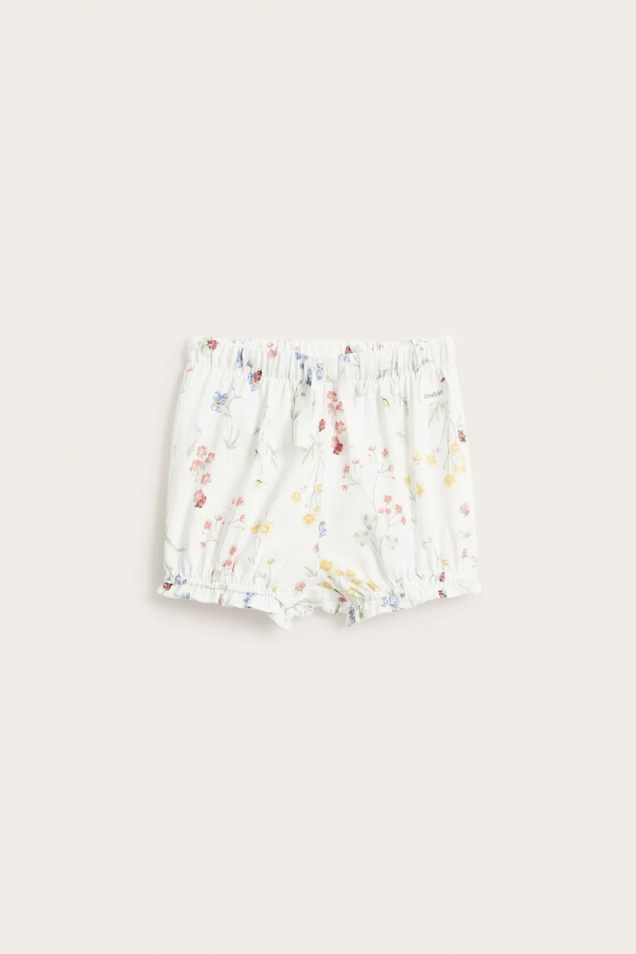 Blomstrede jerseyshorts