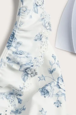 Blomstrete badedrakt Newbie Woman