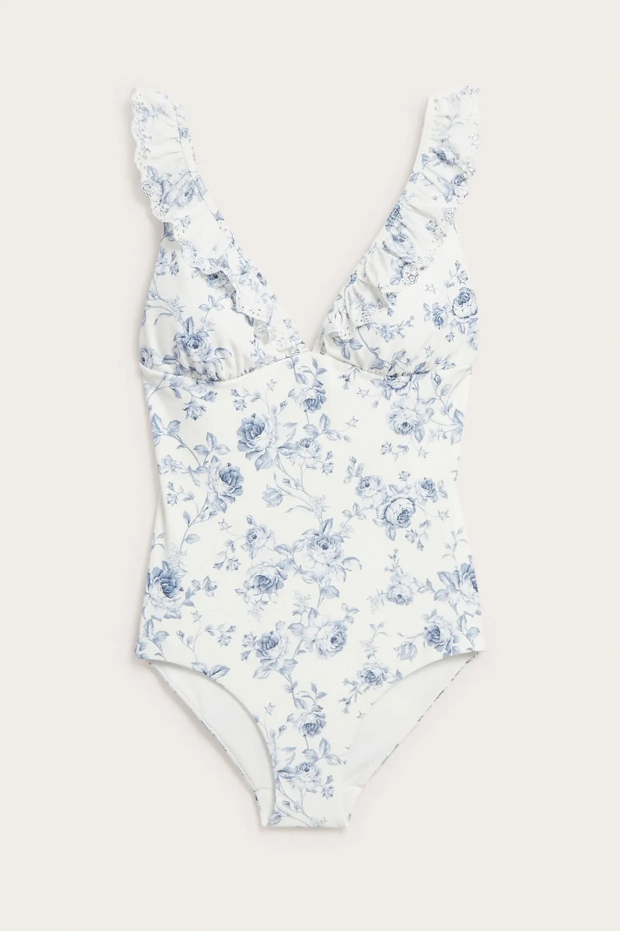 Blomstrete badedrakt Newbie Woman