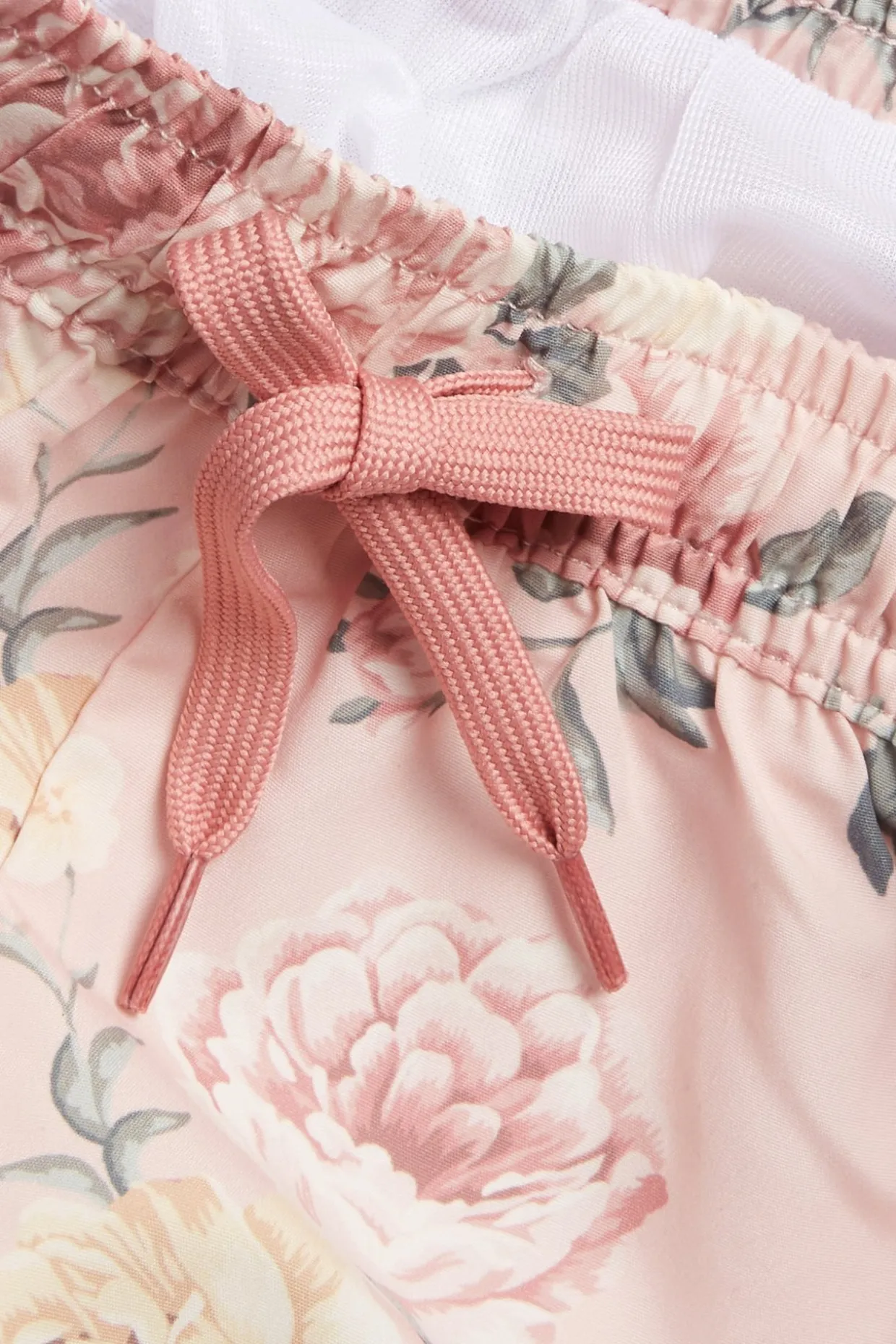 Blomstrete badeshorts