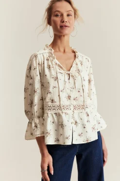 Blomstrete bluse Newbie Woman