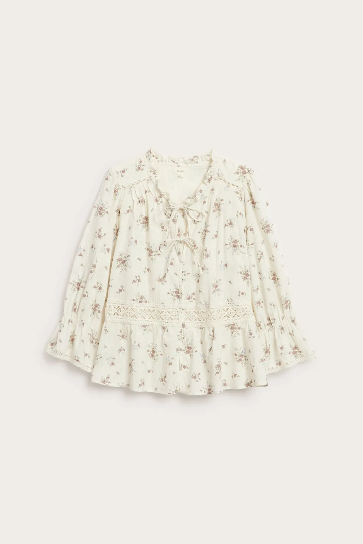 Blomstrete bluse Newbie Woman
