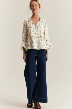Blomstrete bluse Newbie Woman