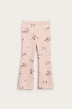 Blomstrete bukser i jersey