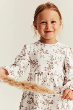 Blomstrete jerseykjole