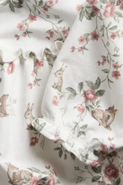 Blomstrete jerseykjole