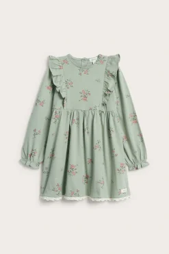 Blomstrete jerseykjole