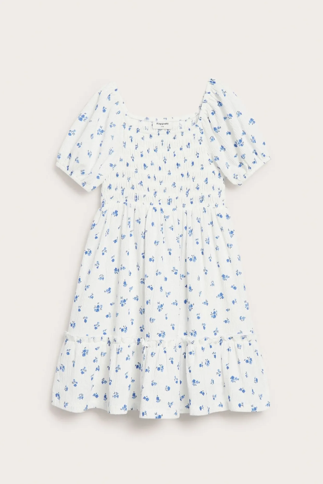 Blomstrete kjole i jersey