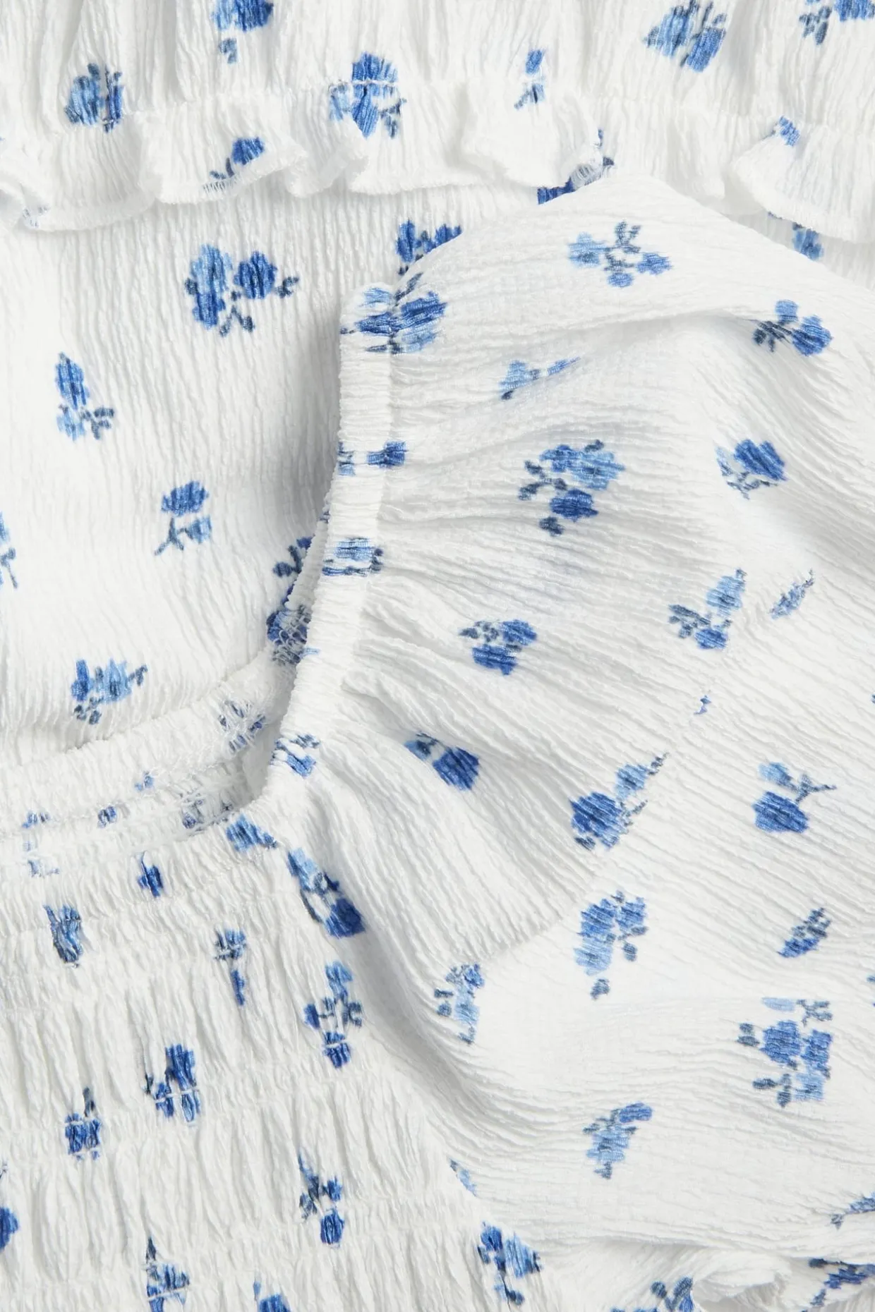 Blomstrete kjole i jersey