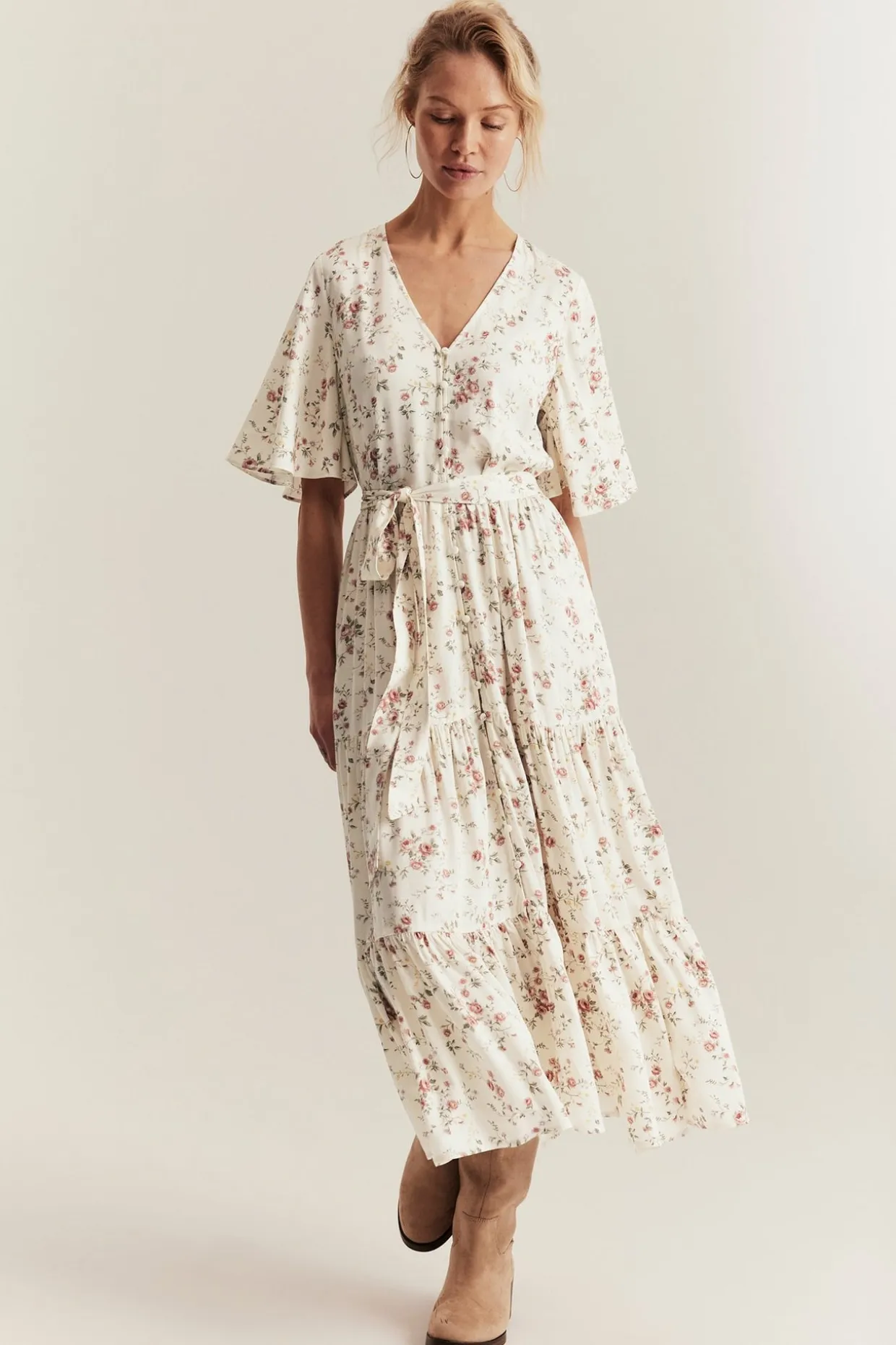 Blomstrete kjole Newbie Woman