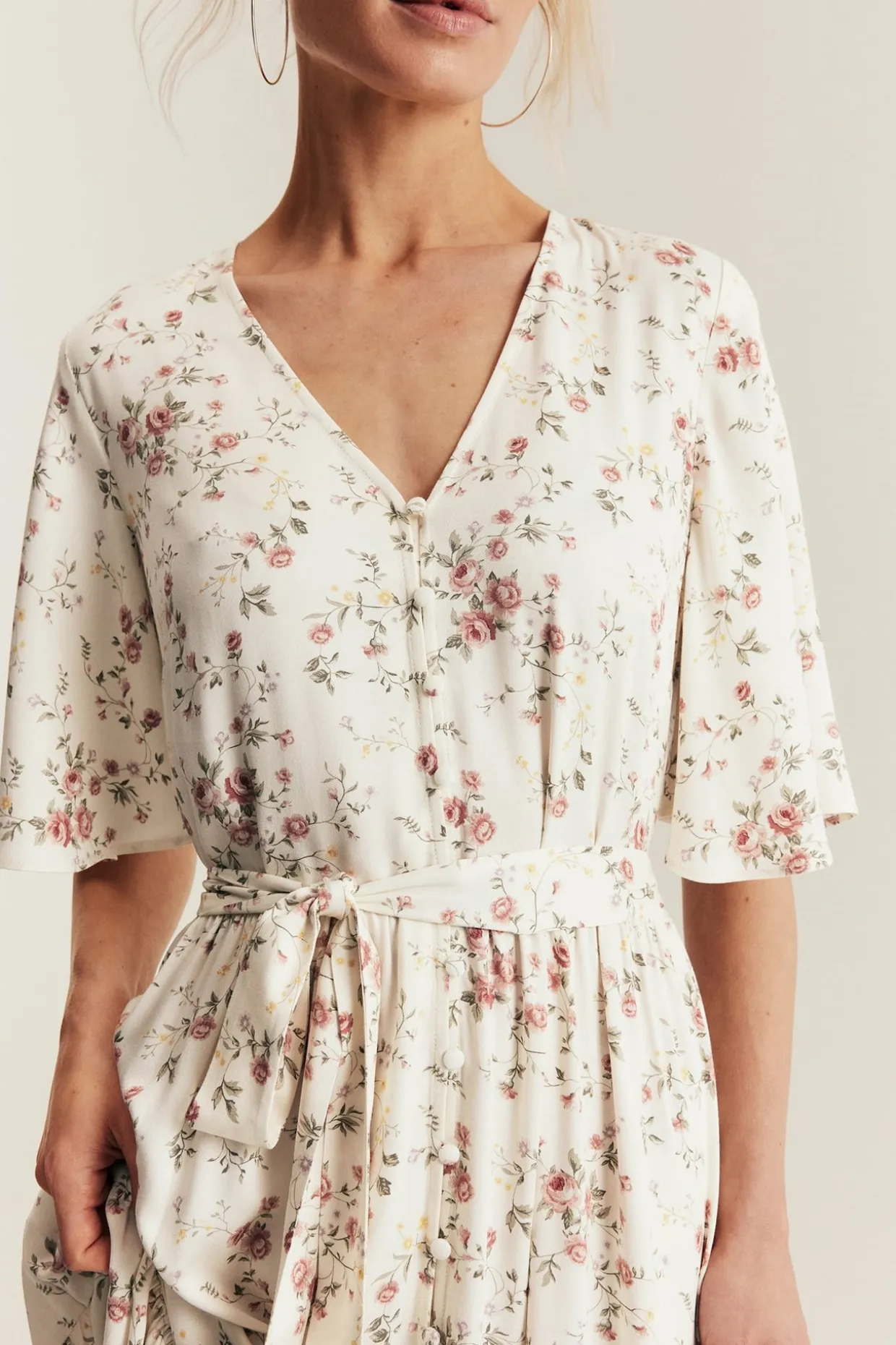 Blomstrete kjole Newbie Woman