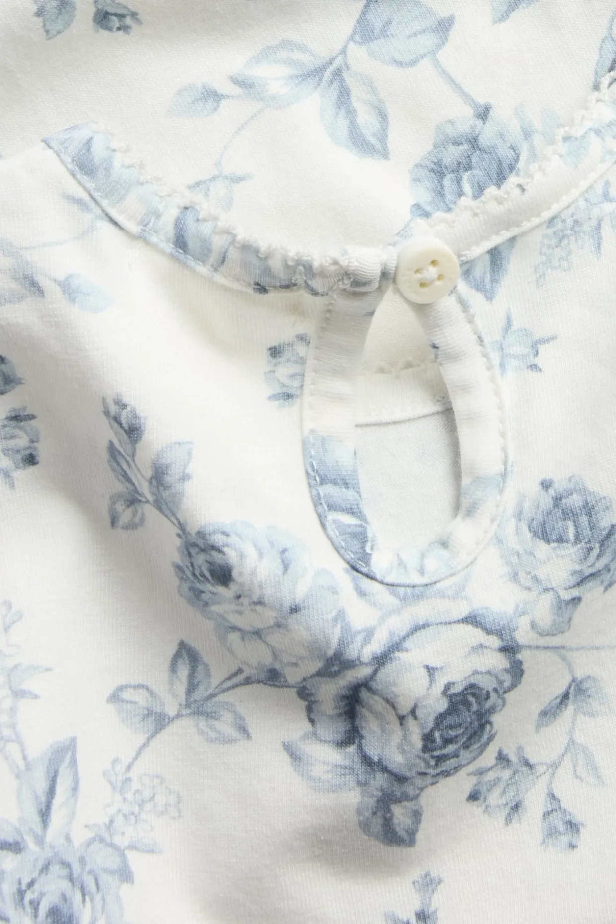 Blomstrete kortermet body
