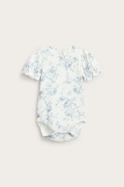 Blomstrete kortermet body