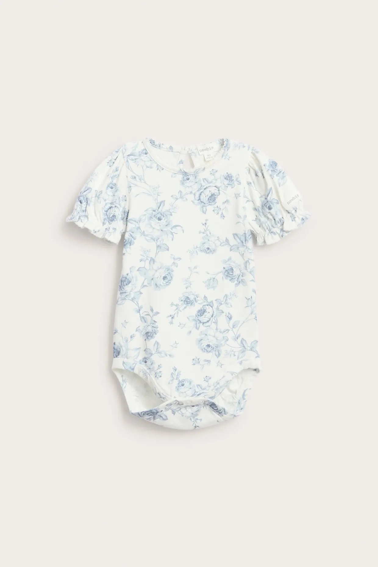 Blomstrete kortermet body