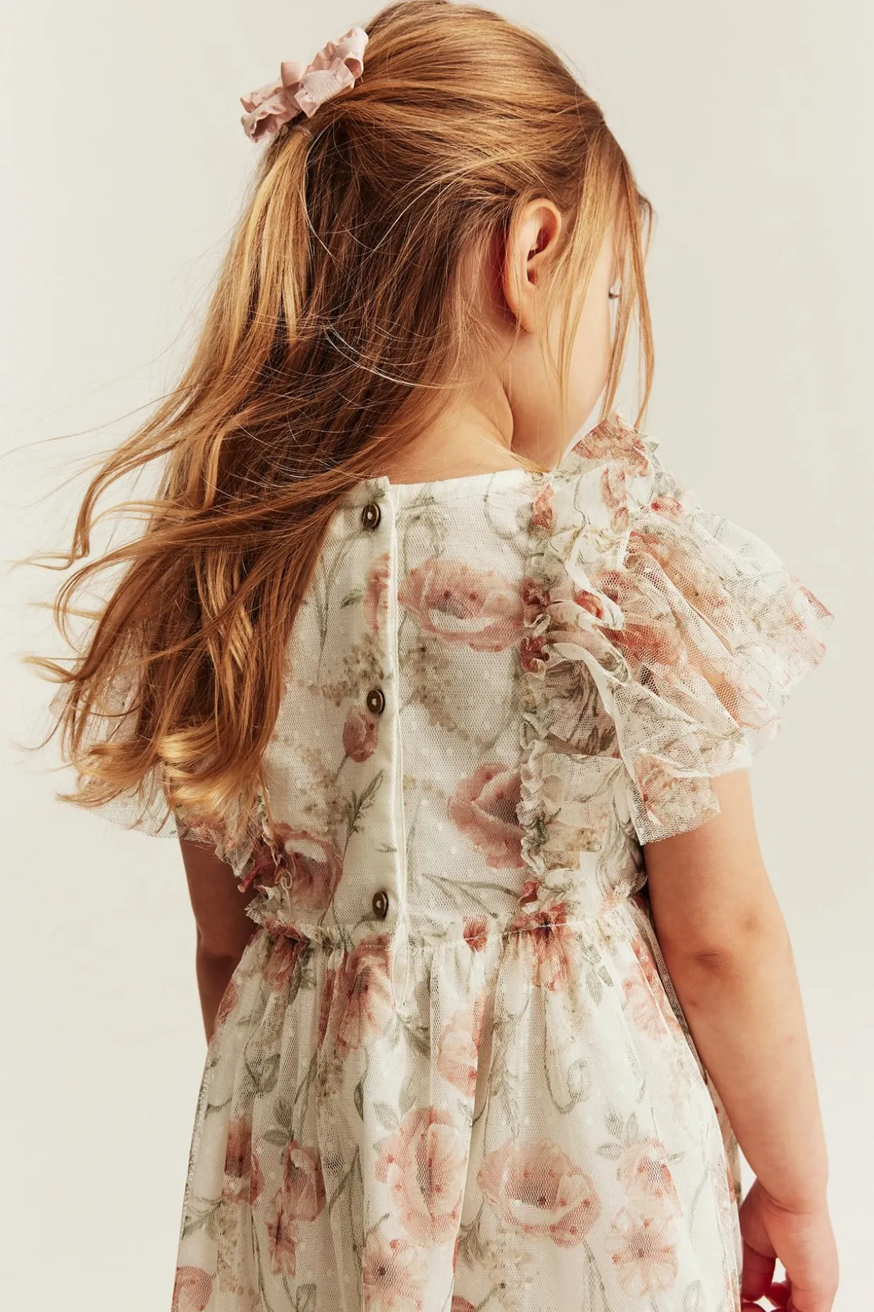 Blomstrete meshkjole