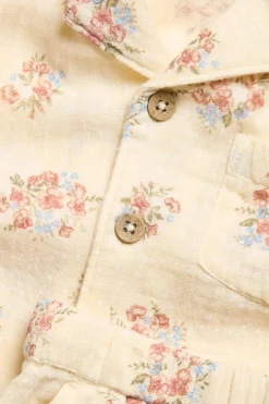 Blomstrete pyjamas | Lysegul | Barn | Newbie