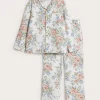 Blomstrete pyjamas | Offwhite | Barn | Newbie