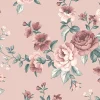Blomstrete tapet | Lyserosa | Baby | Newbie