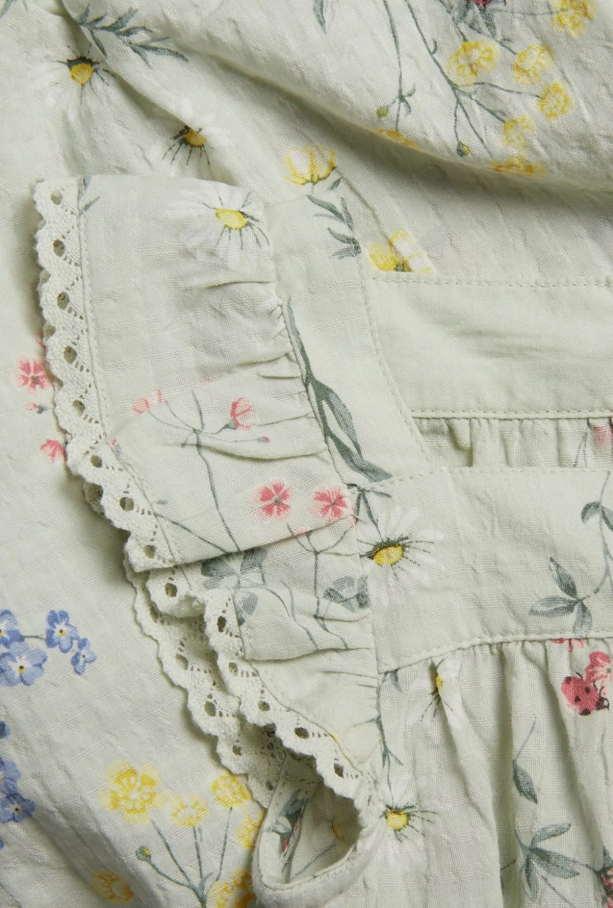 Blomstret, vevd body