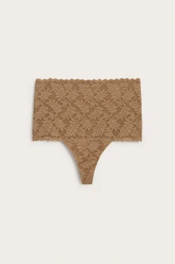 Blondetruse med høy midje