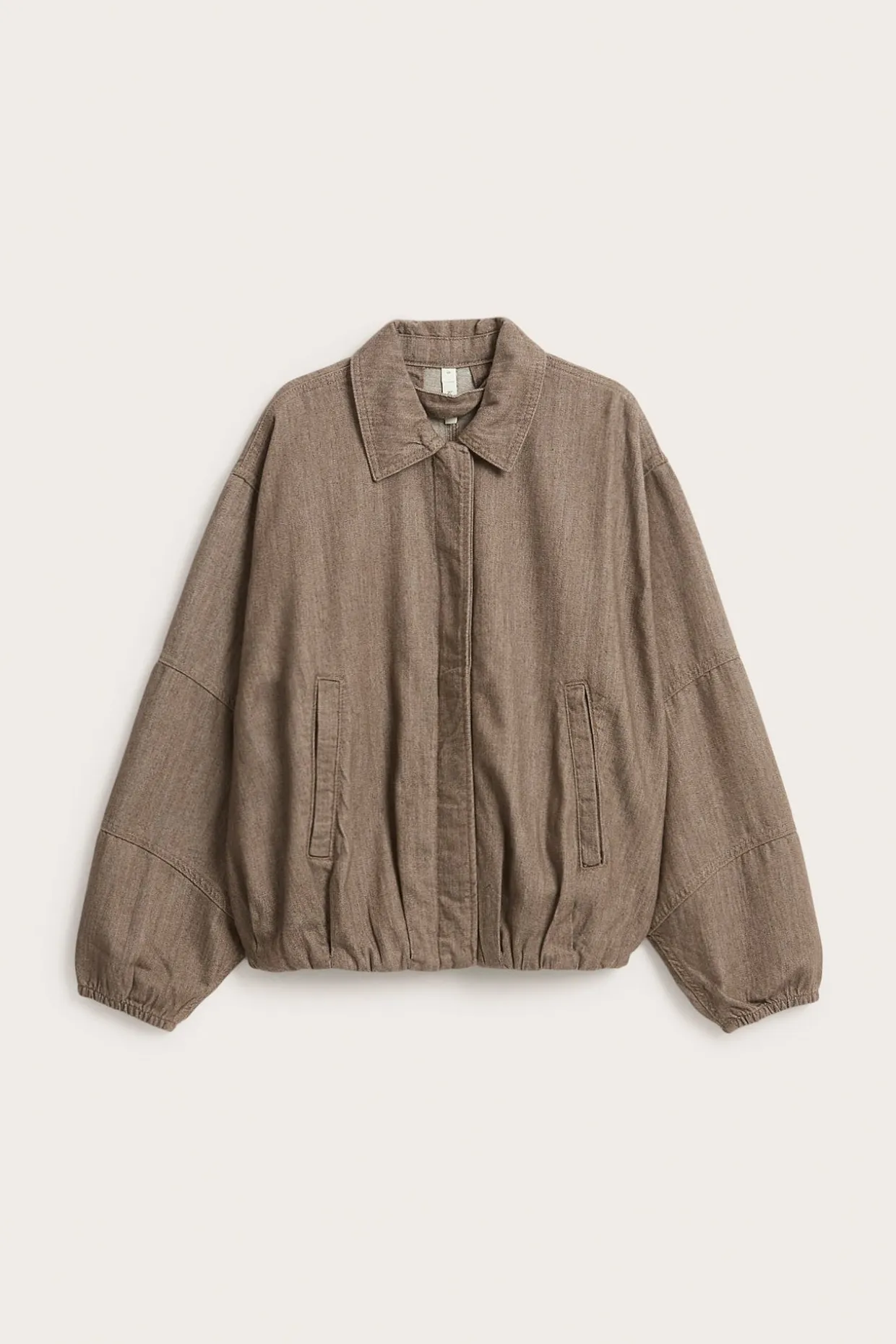 Blouson-jakke i denim