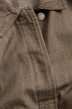 Blouson-jakke i denim