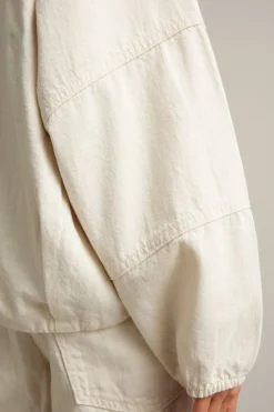 Blouson-jakke i denim