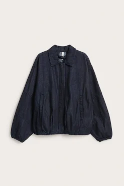 Blouson-jakke i denim