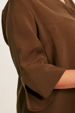 Bluse i modalblanding