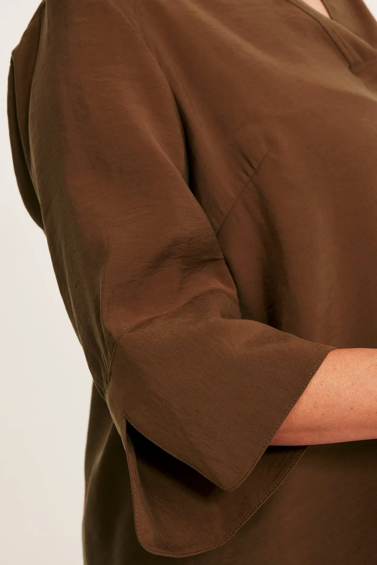 Bluse i modalblanding