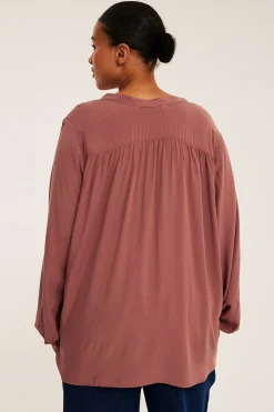 Bluse i viskose