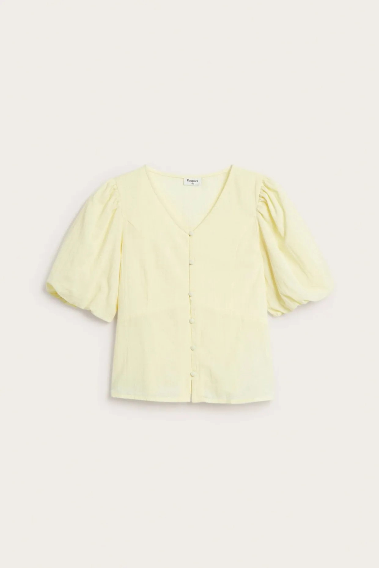 Bluse med puffermer