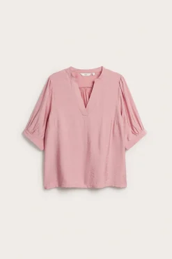 Bluse med puffermer