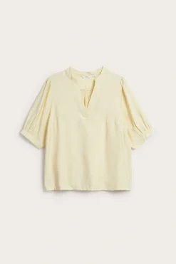 Bluse med puffermer