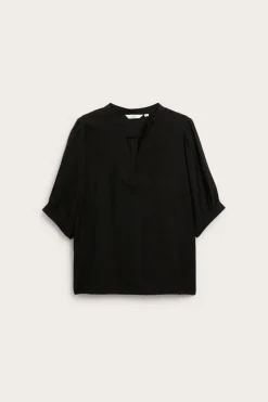 Bluse med puffermer