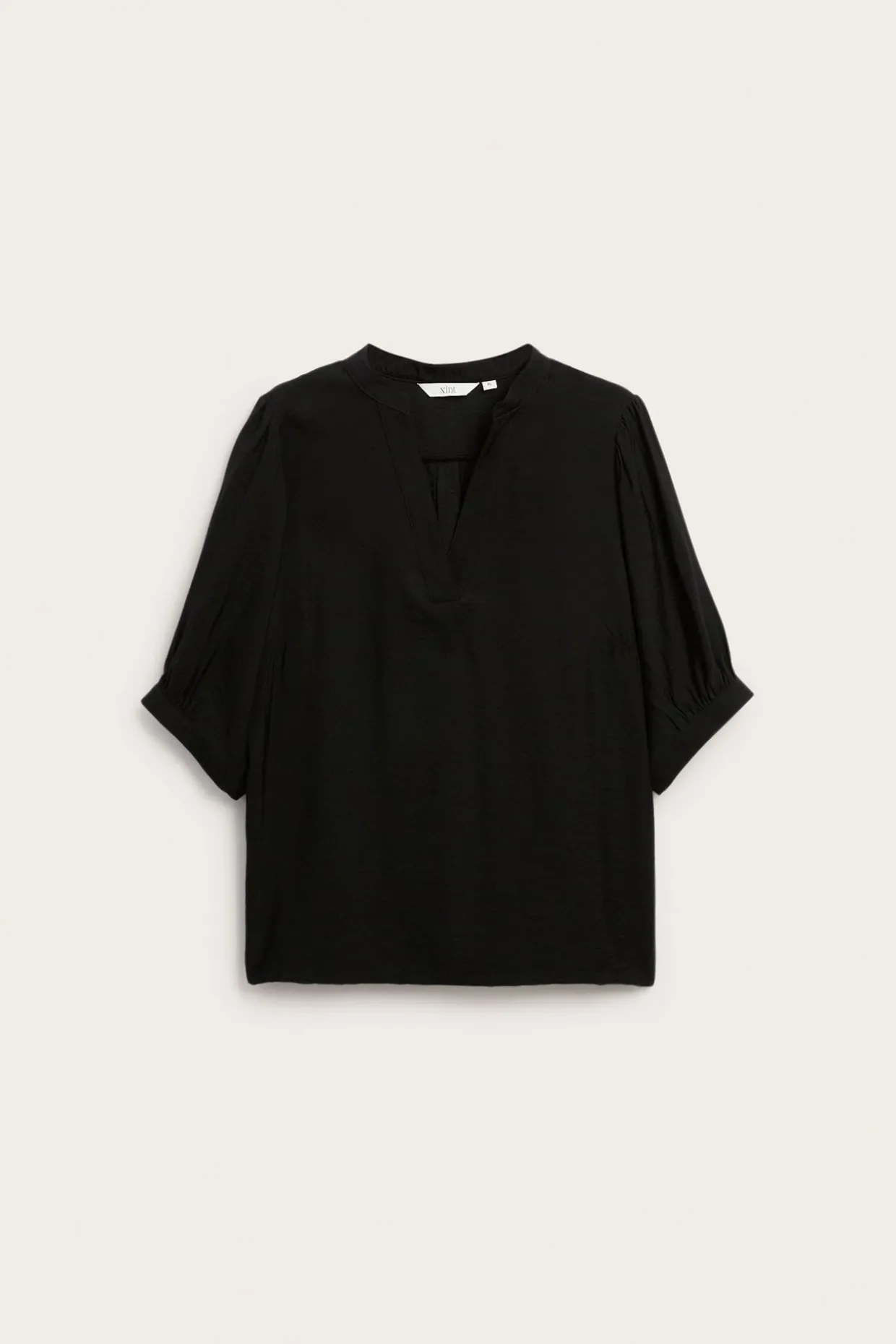 Bluse med puffermer