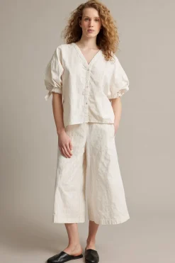 Bluse med struktur
