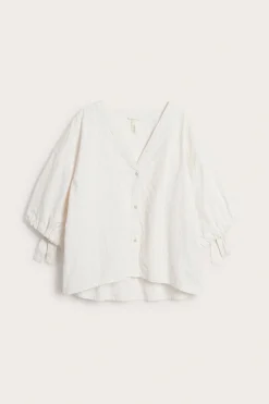 Bluse med struktur