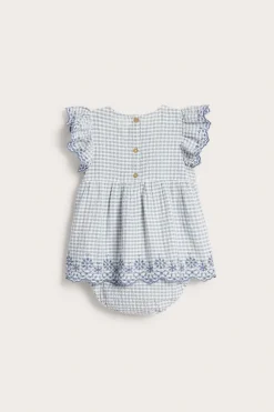 Body med volanger og broderi