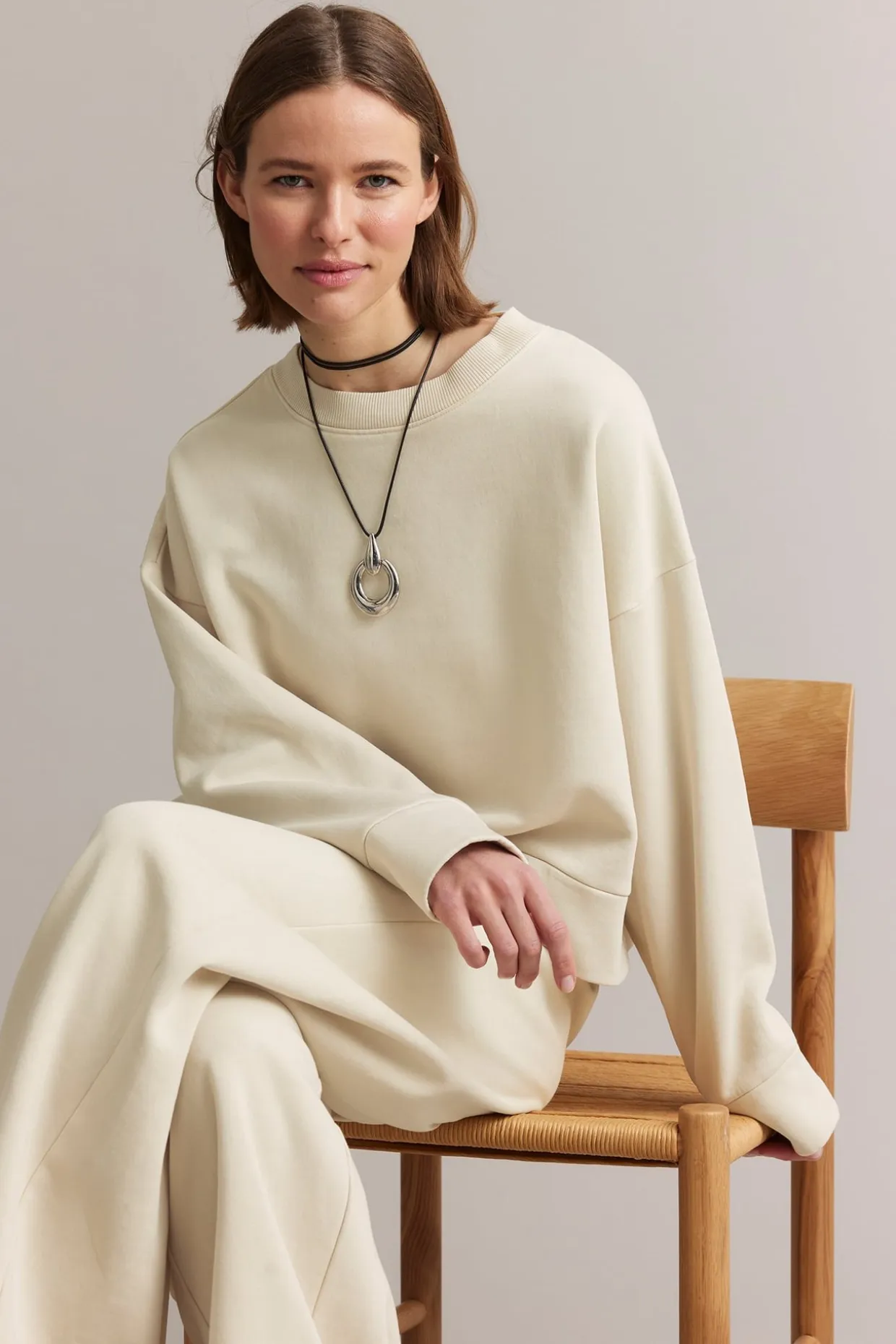 Boksformet sweatshirt