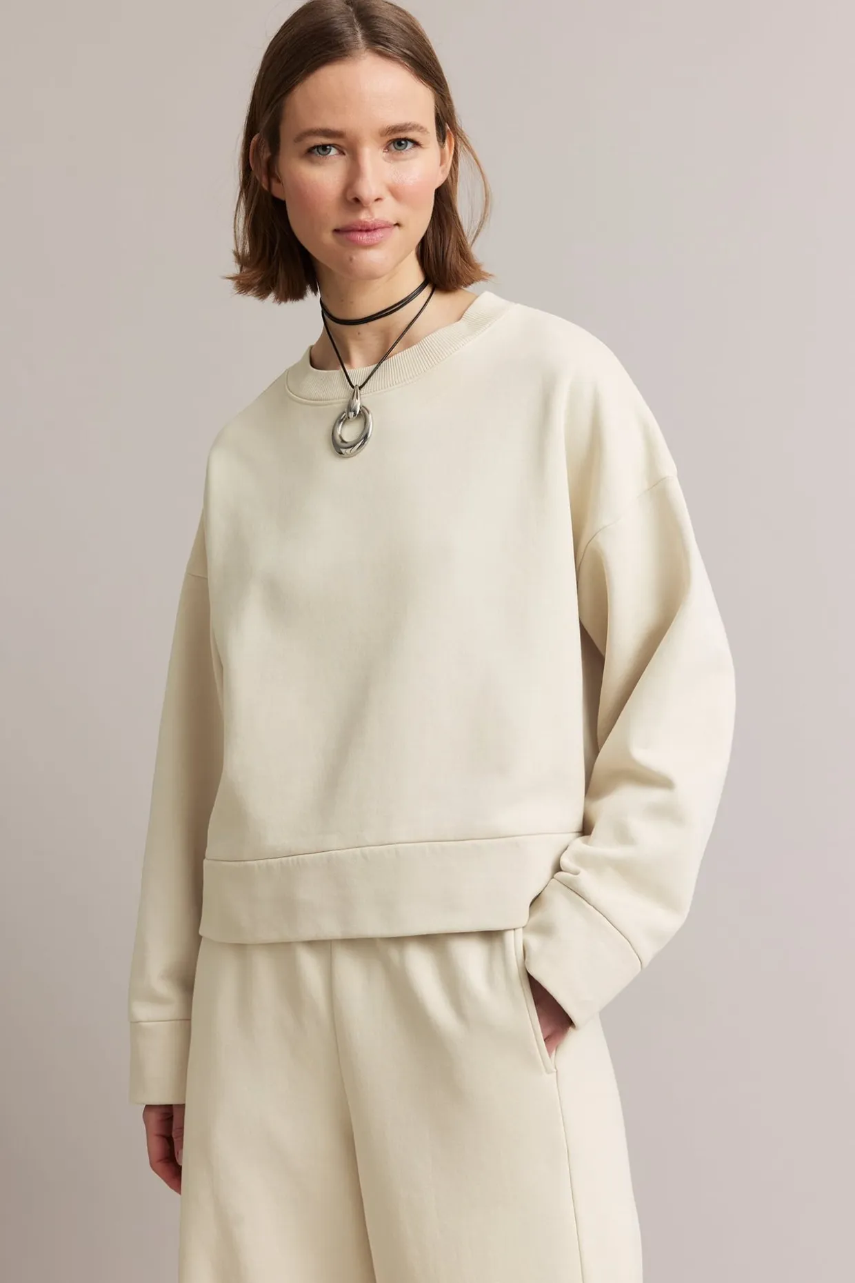 Boksformet sweatshirt