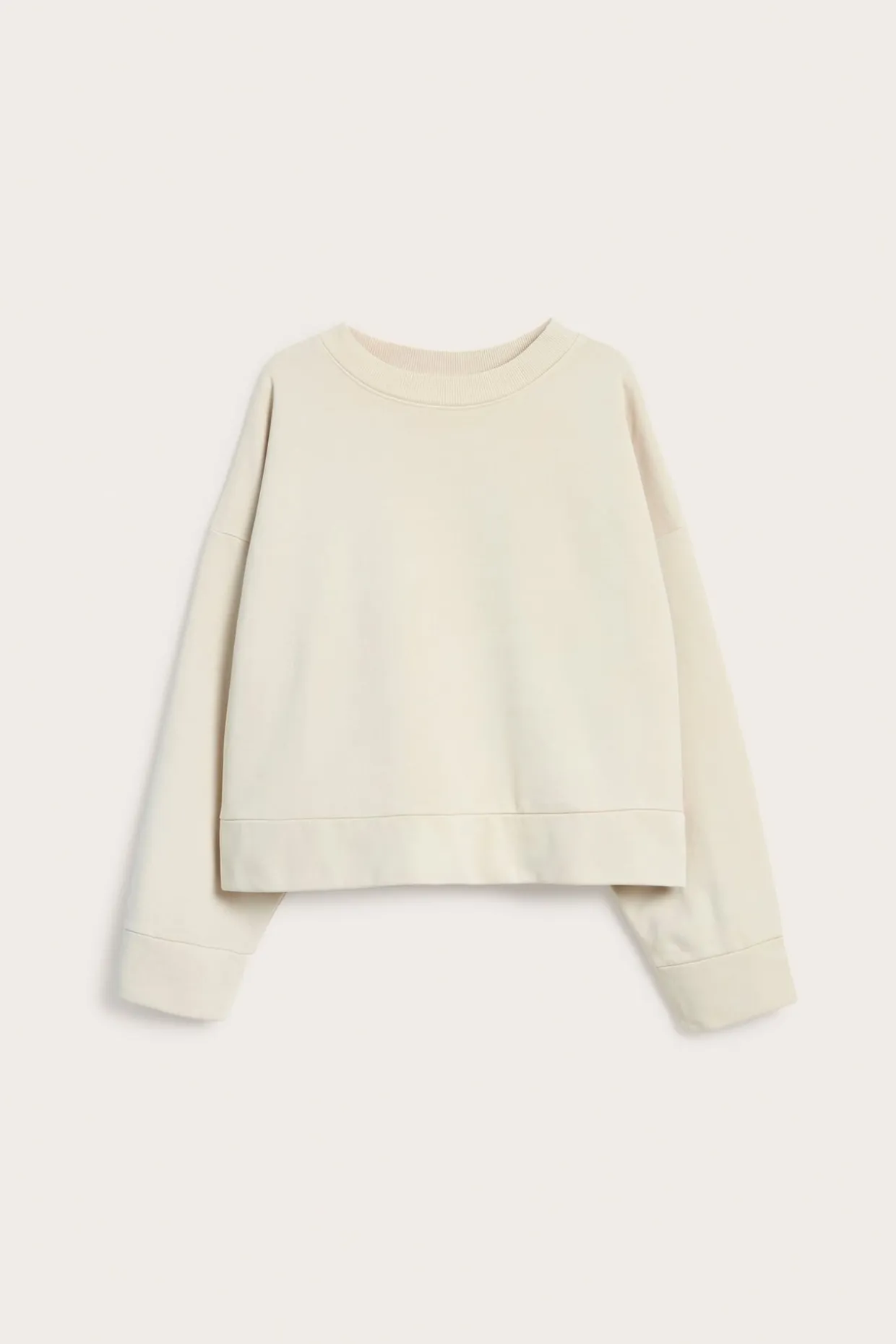 Boksformet sweatshirt