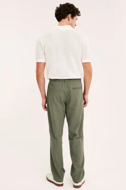 Bomullsbukse regular fit