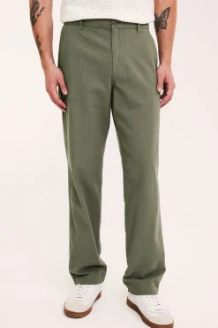 Bomullsbukse regular fit