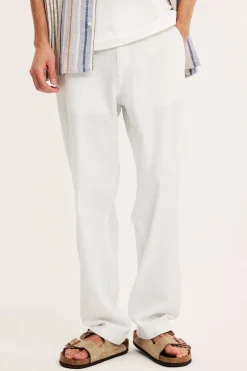 Bomullsbukse regular fit