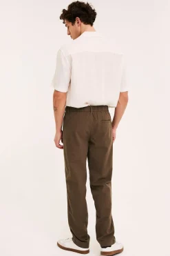 Bomullsbukse regular fit