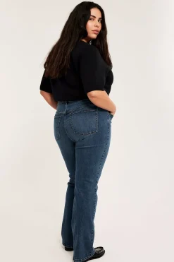 Bootcut jeans high waist