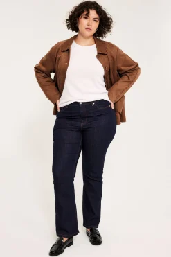 Bootcut jeans high waist