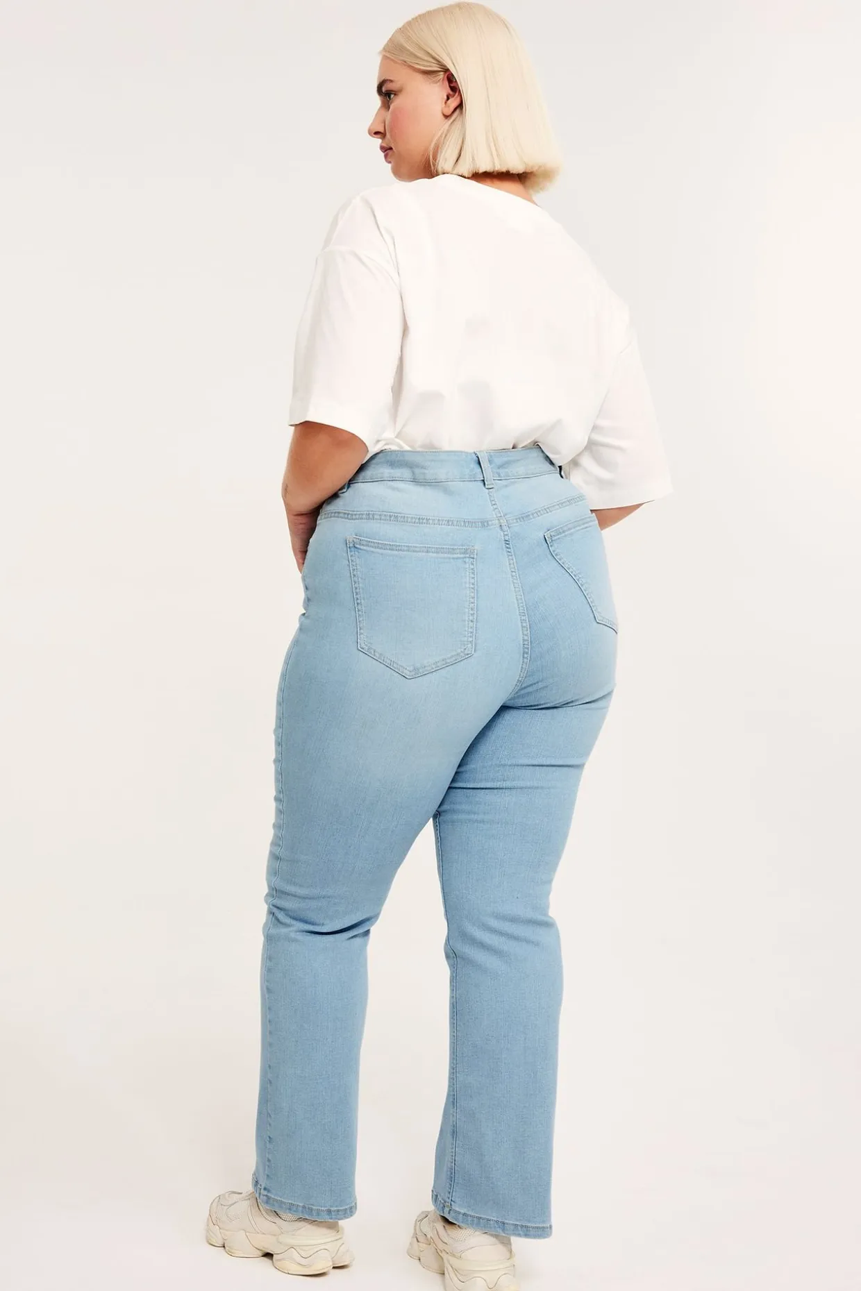Bootcut jeans high waist
